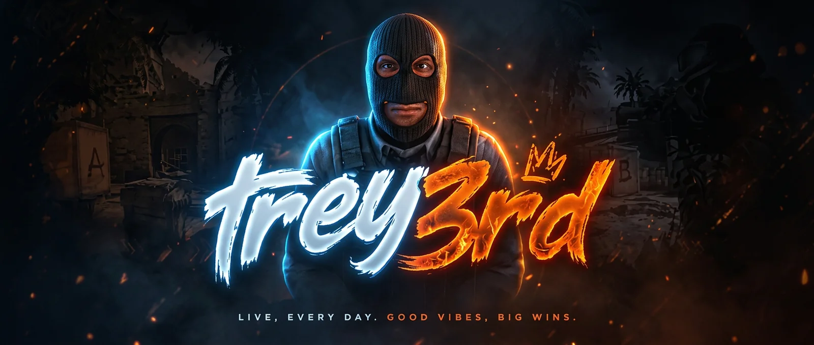 Trey3rd — live every day, good vibes, big wins